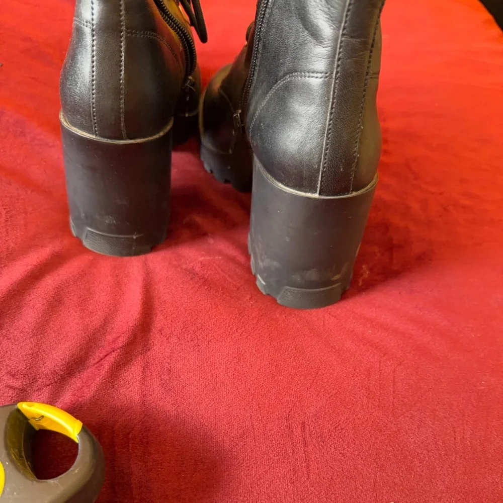 BP Black Heeled Boots - Picture 2 of 7